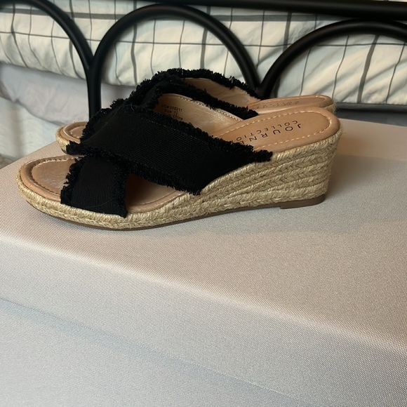 Wedge sandals-NEVER WORN - Picture 3 of 5